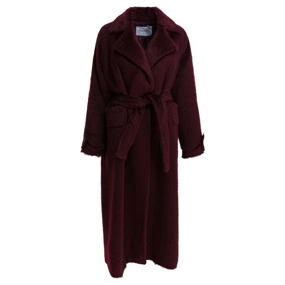 MAX MARA Handbags - Max Mara Women Alpaca And Wool Long Coat
